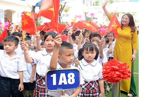 2,3 triệu học sinh Thủ đô náo nức ngày khai trường